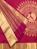 different silk sari 